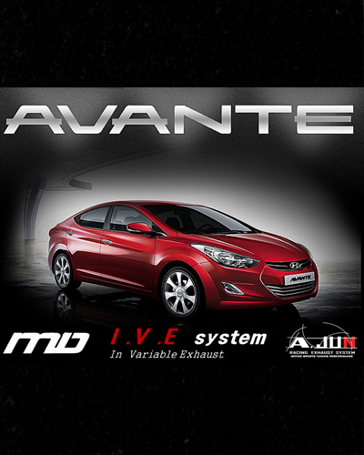HỆ THỐNG ỐNG XẢ 2 CHẾ ĐỘ MẪU IVE 7ISM HYUNDAI AVANTE MD